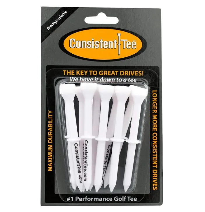 Consistent Tee Plastic Golf Tees - 3.25"