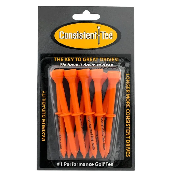 Consistent Tee Plastic Golf Tees - 3.25"