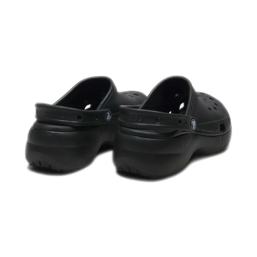 Crocs Classic Platfrom Clogs Eva Black Colour For Women