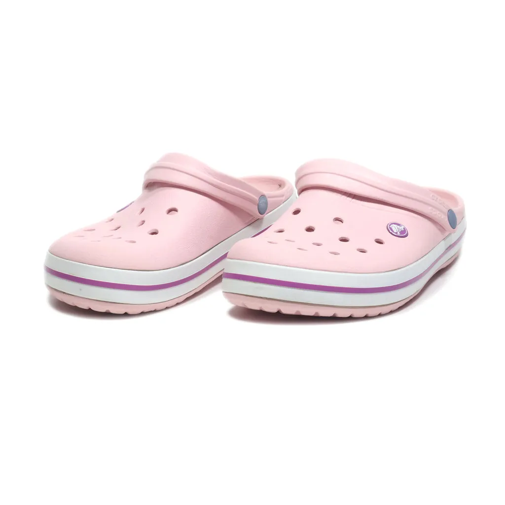 Crocs Crocband Clogs Rubber Pink Colour For Women