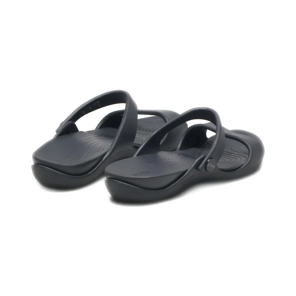 Crocs Disney Minnie Mouse Sliders Rubber Black Colour For Women