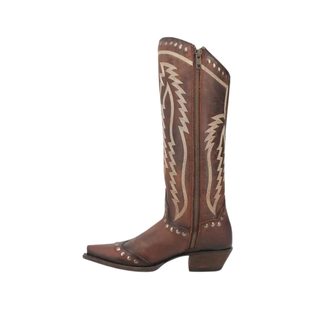 Dan Post Women's Brown Sadi Leather Boot