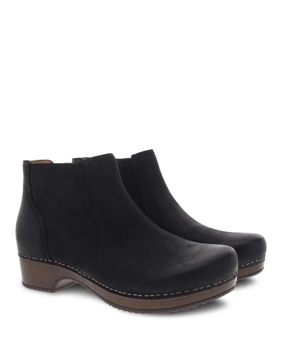 'Dansko' Women's Barbara - Black Burnished Nubuck