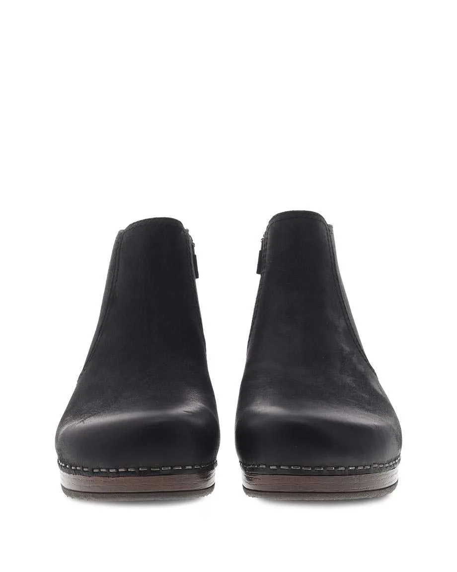 'Dansko' Women's Barbara - Black Burnished Nubuck