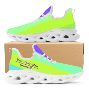 DCYG Purple ,Blue & Green 2nd Edition B Flex Control Sneaker - White Mens/Womens sizes 5-14