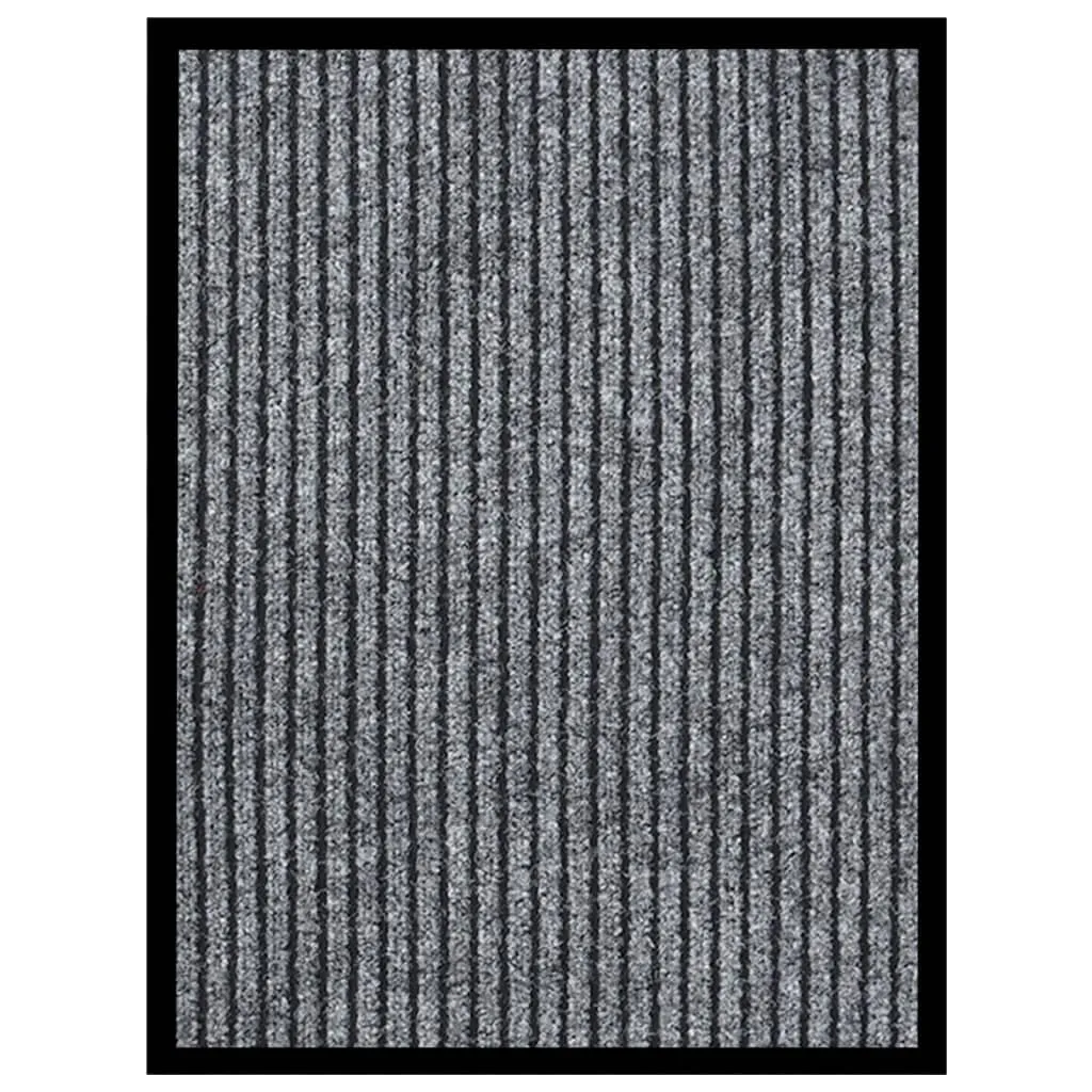 Doormat  Striped Grey 40x60 cm