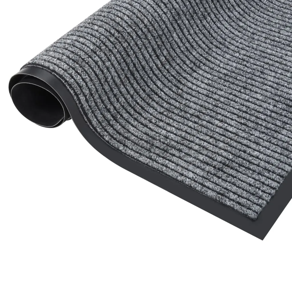 Doormat  Striped Grey 40x60 cm