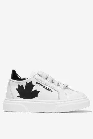 Dsquared2 Boys Leather Trainers