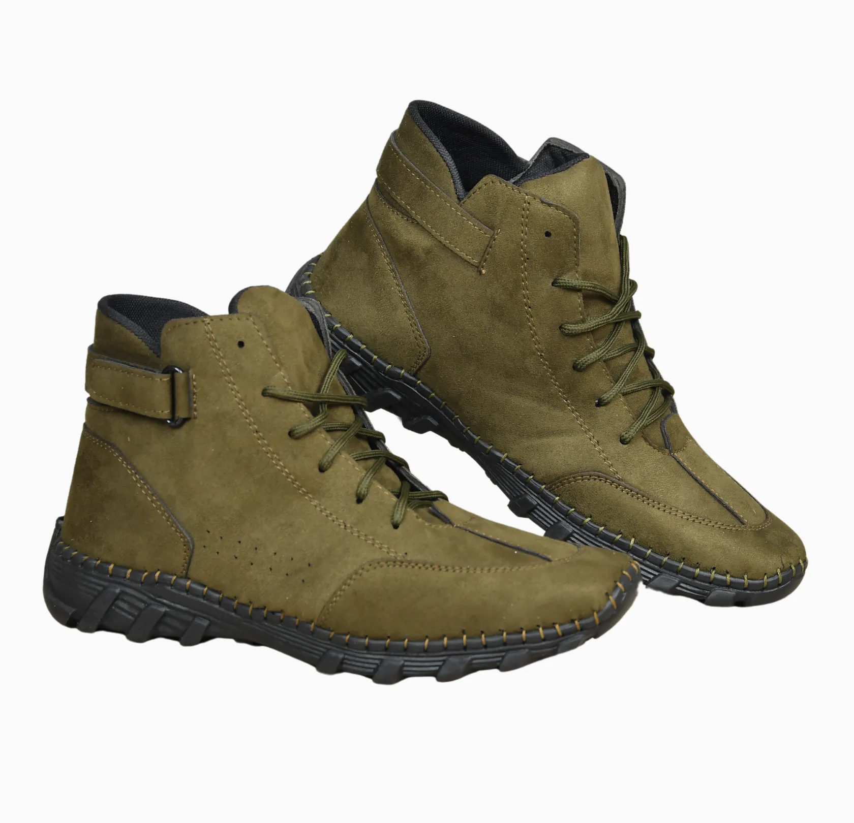 DyDron Dark Green Wood Shoes