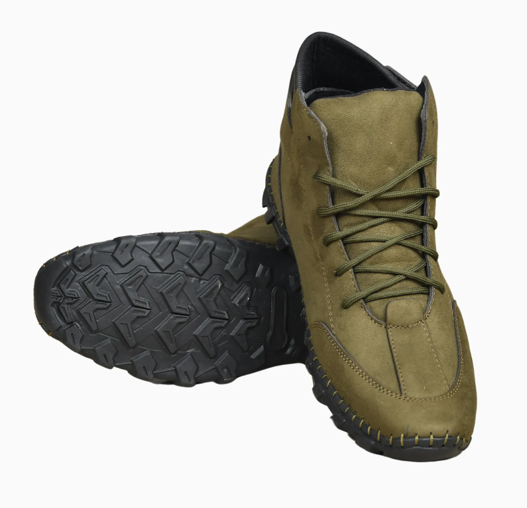 DyDron Dark Green Wood Shoes