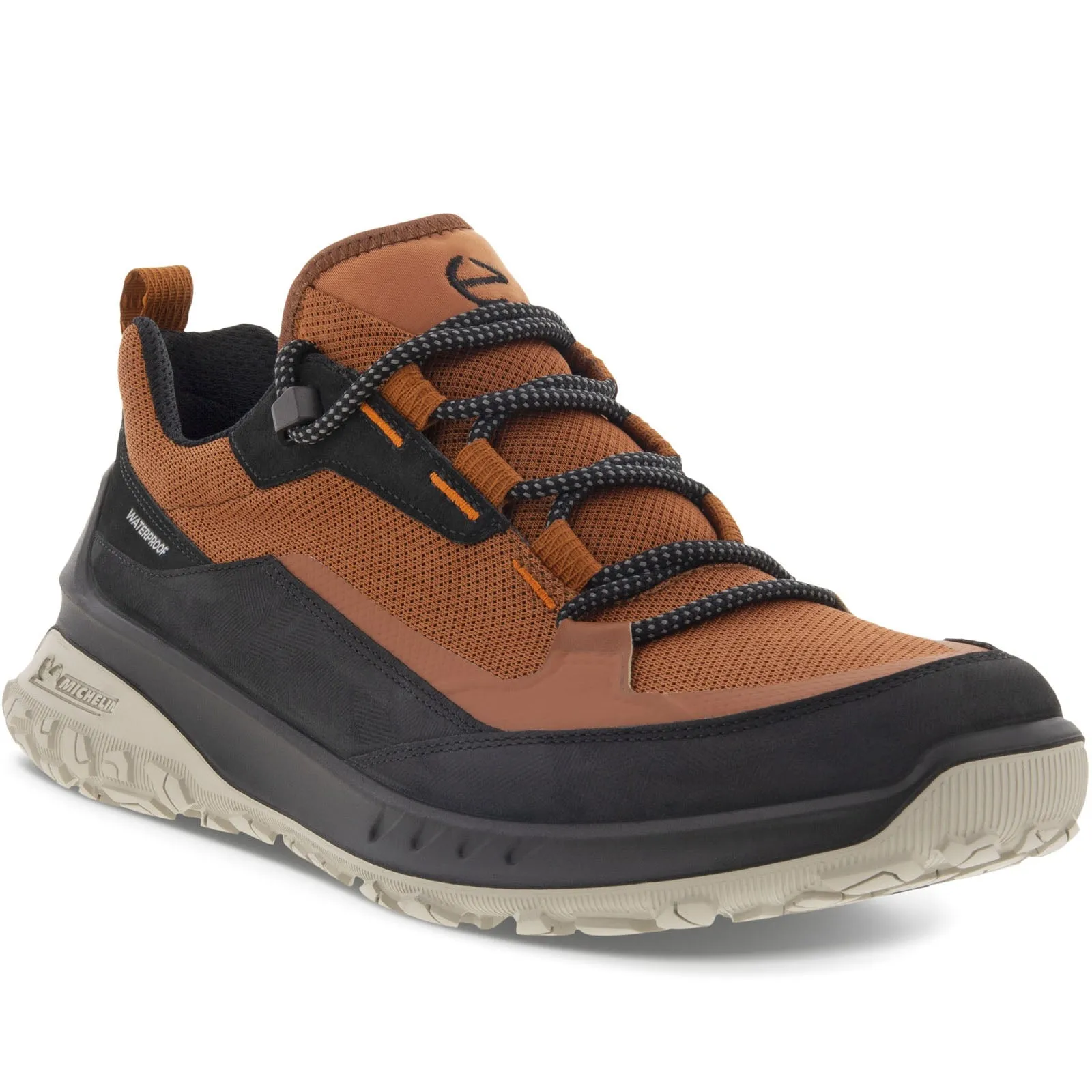 ECCO Mens ULT-TRN Waterproof Nubuck Walking Shoes