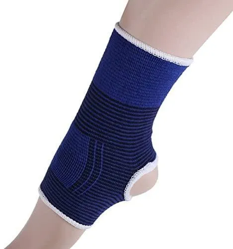 Elastic Ankle Brace Support Band Pair Sport Gym Protects Therapy Fitness Accessories