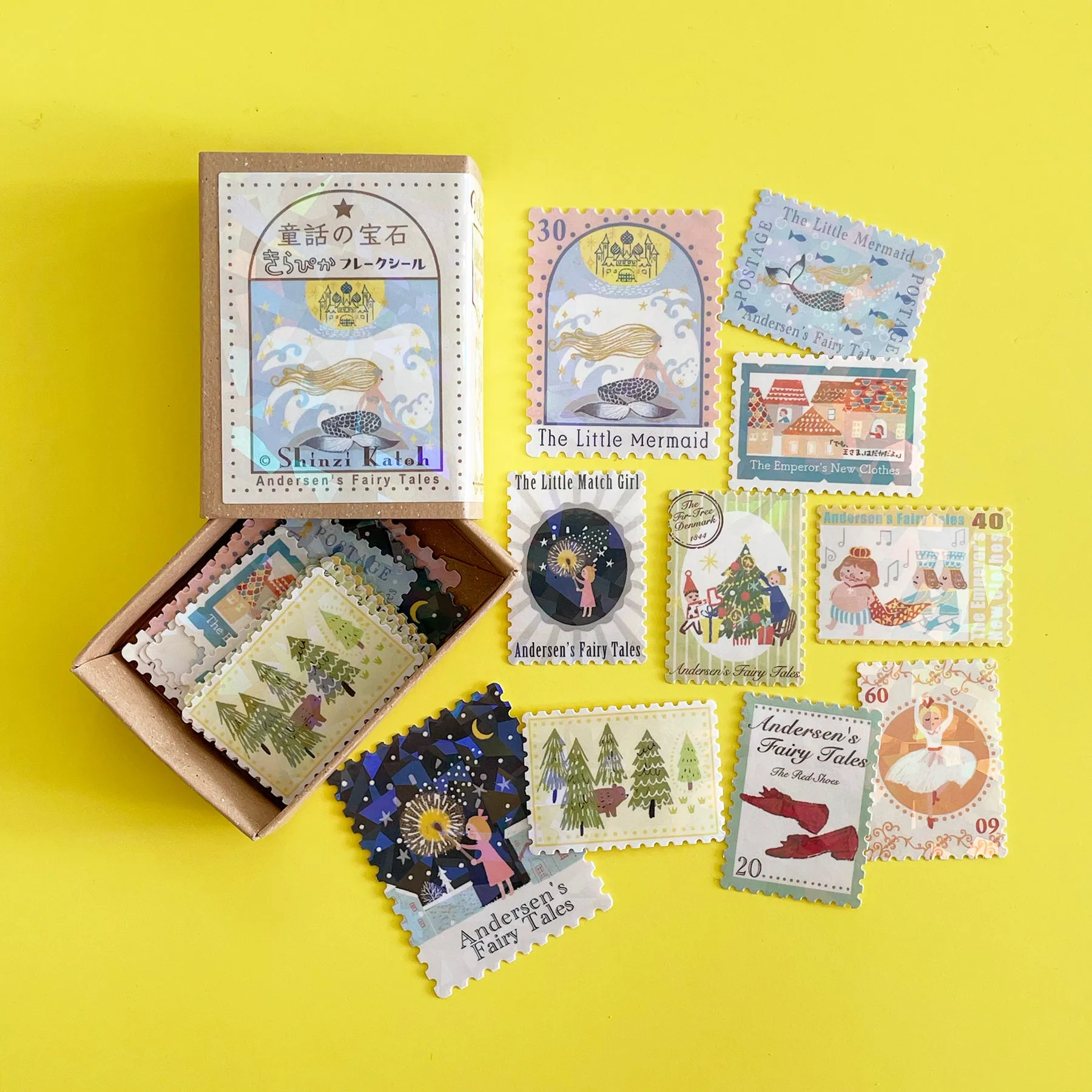 Fairy Tale Stickers in a Matchbox