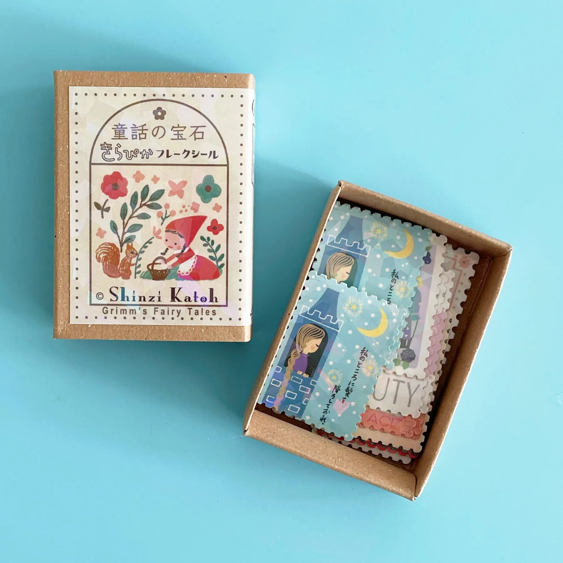 Fairy Tale Stickers in a Matchbox