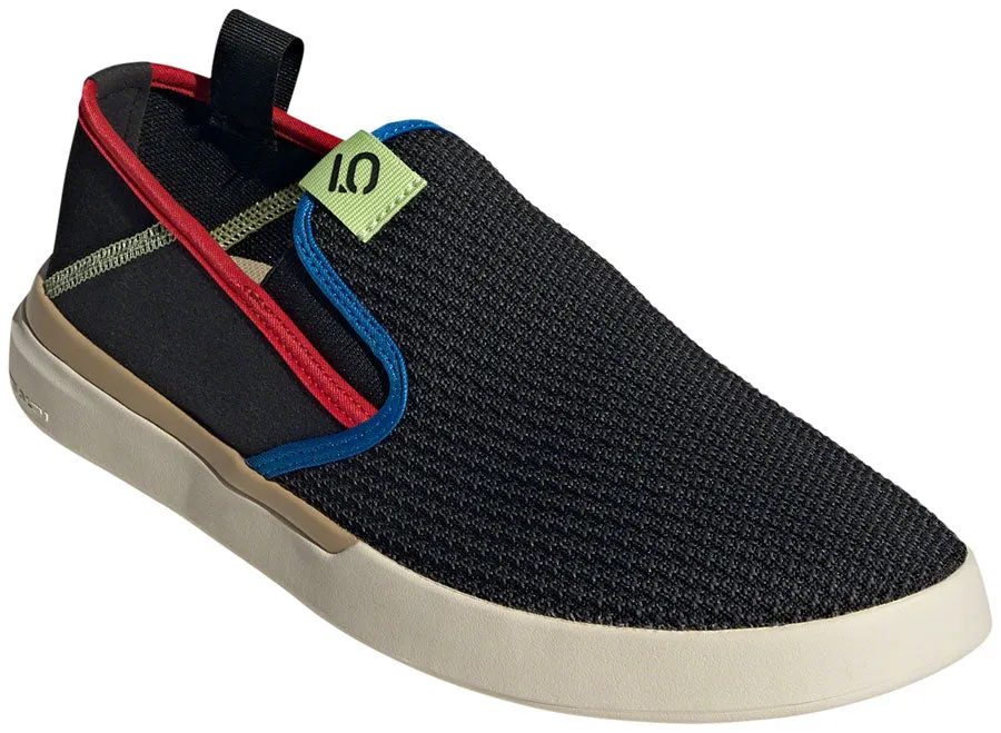 Five Ten Five Ten Sleuth Slip-On Flat Shoe - Men's, Core Black/Carbon/Red