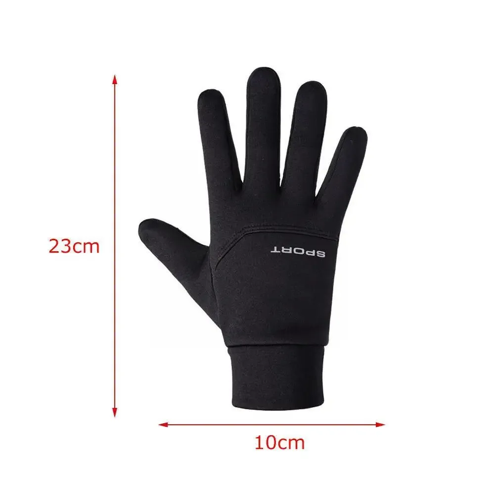 Football Gloves Boys Waterproof Thermal Grip Gloves Outfield Bicycle Cycling Sports Bike Outdoor Player Field Soccer Gloves