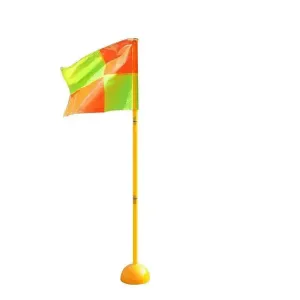 Football training outfit water corner flag