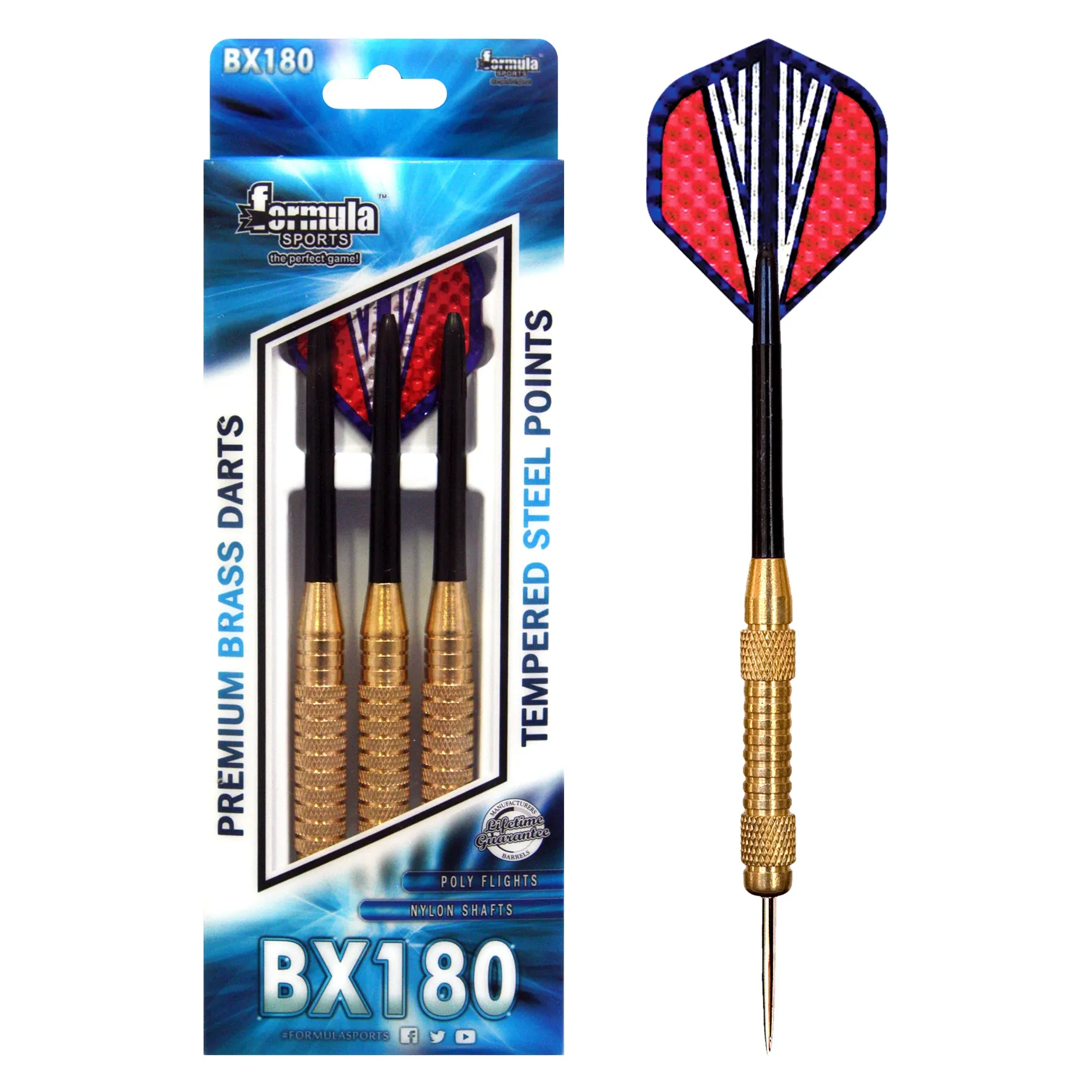 Formula Sports BX180 Premium Brass Dart 19g