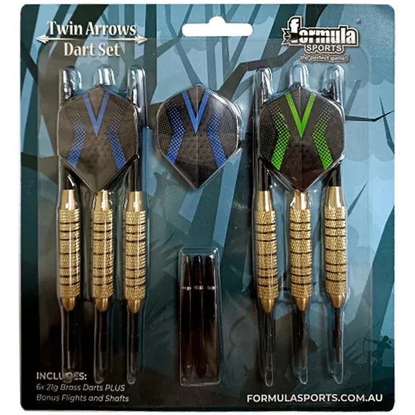 Formula Sports Twin Pack Brass Darts