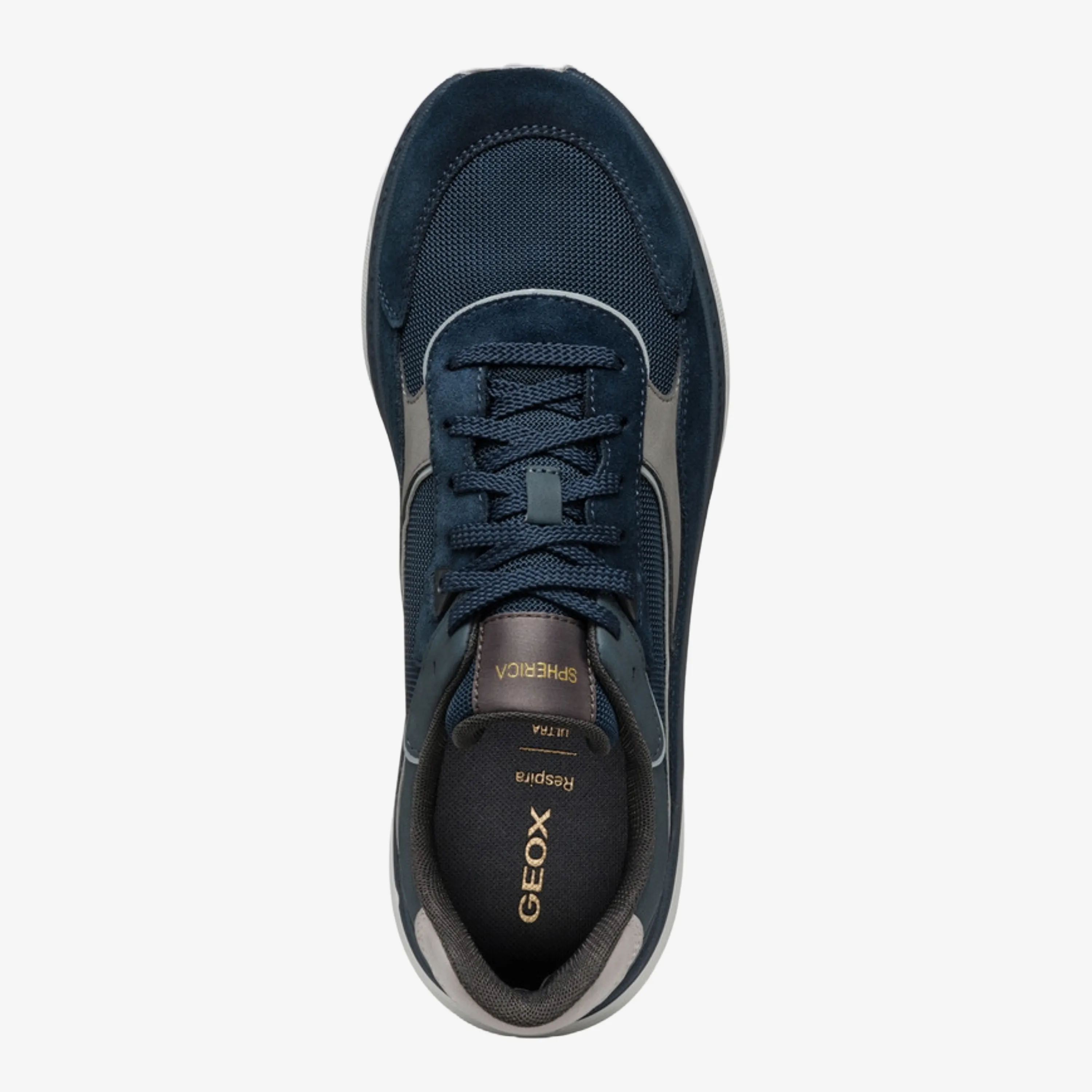 Geox Spherica Actif Trainers - Navy