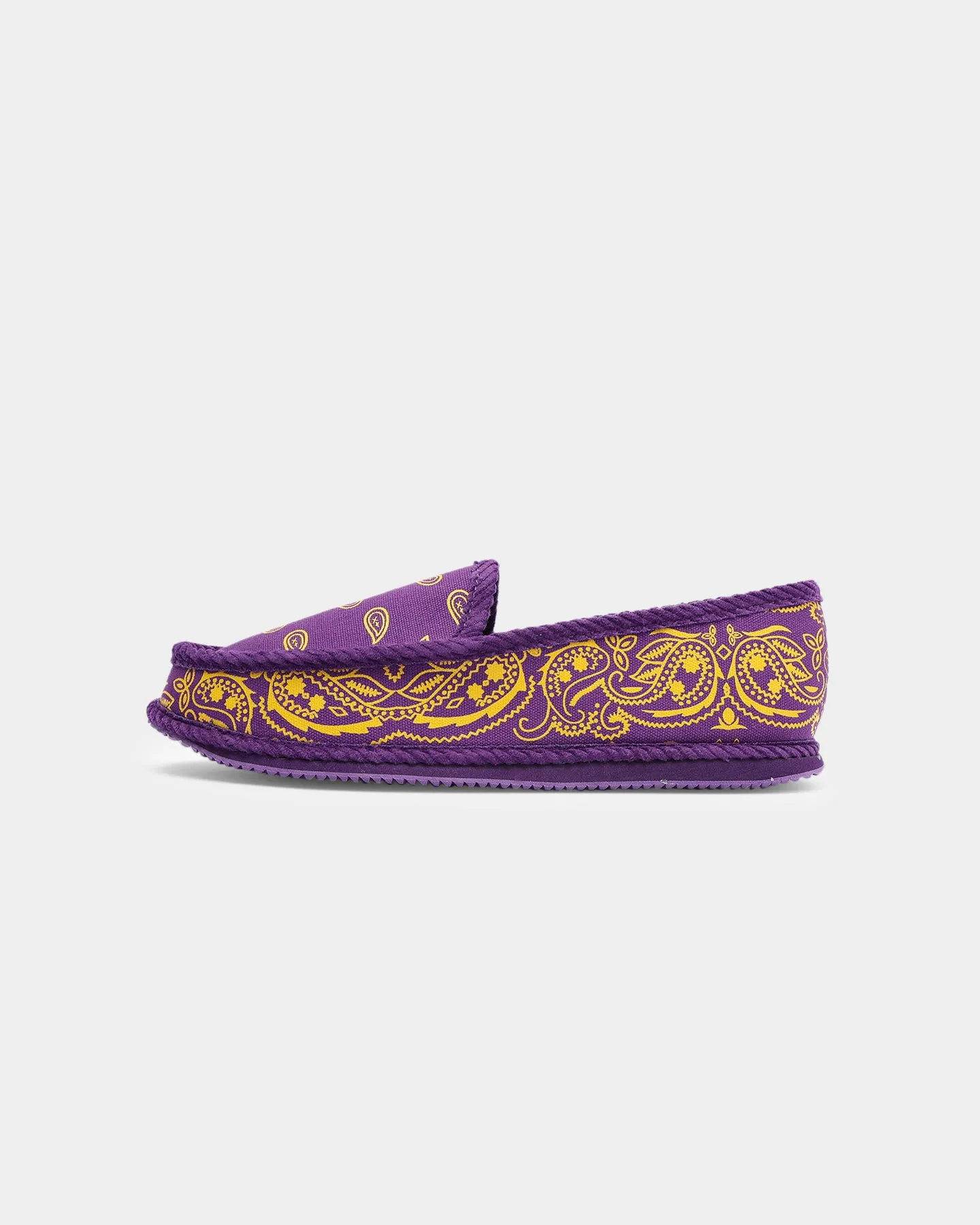 Goat Crew Bandana Slipper Purple/Yellow