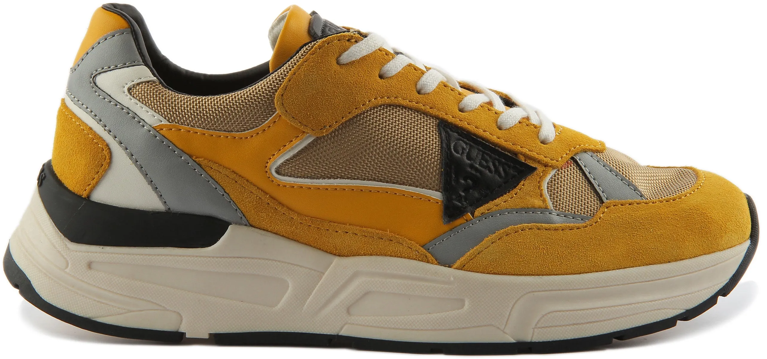 Guess Roria Trainer In Yellow For Men