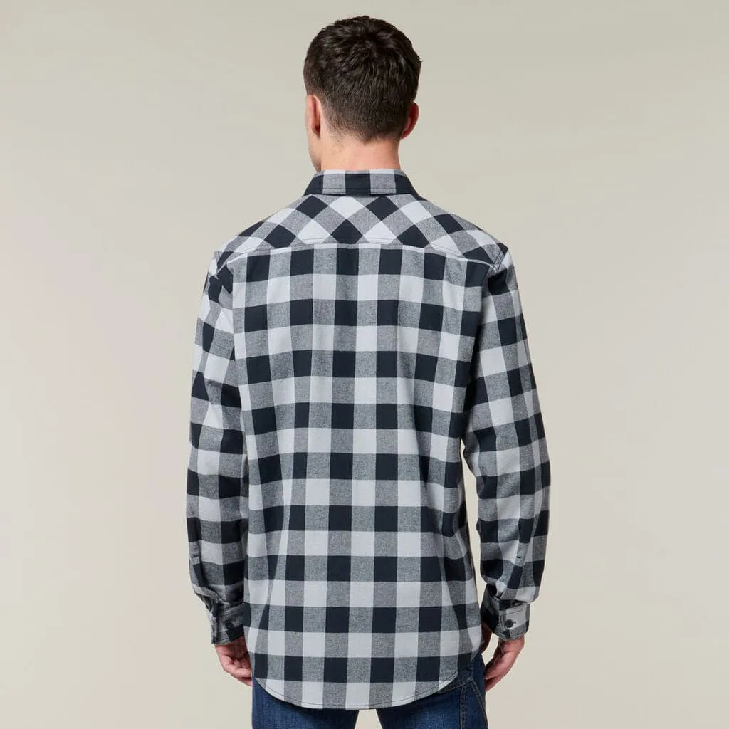 Hard Yakka Long Sleeve Check Flannel Shirt  Y07295