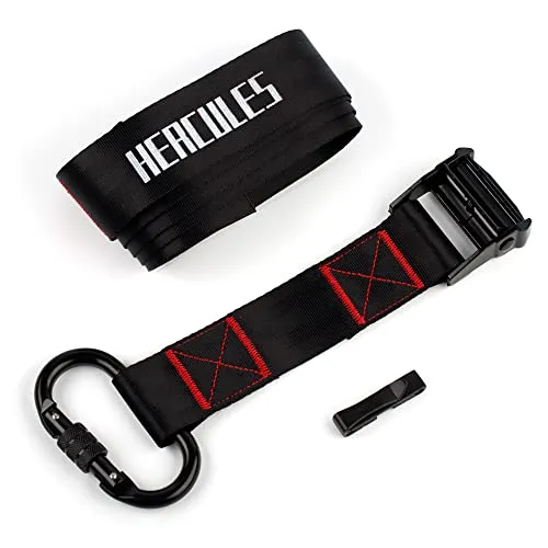 HERCULES Hunting Tree Strap - Quiet and Quick Connect Safety Harness Tree Strap, Climbing Tree Strap for harness, Tree Stand