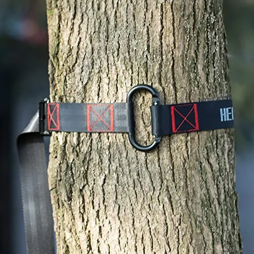 HERCULES Hunting Tree Strap - Quiet and Quick Connect Safety Harness Tree Strap, Climbing Tree Strap for harness, Tree Stand