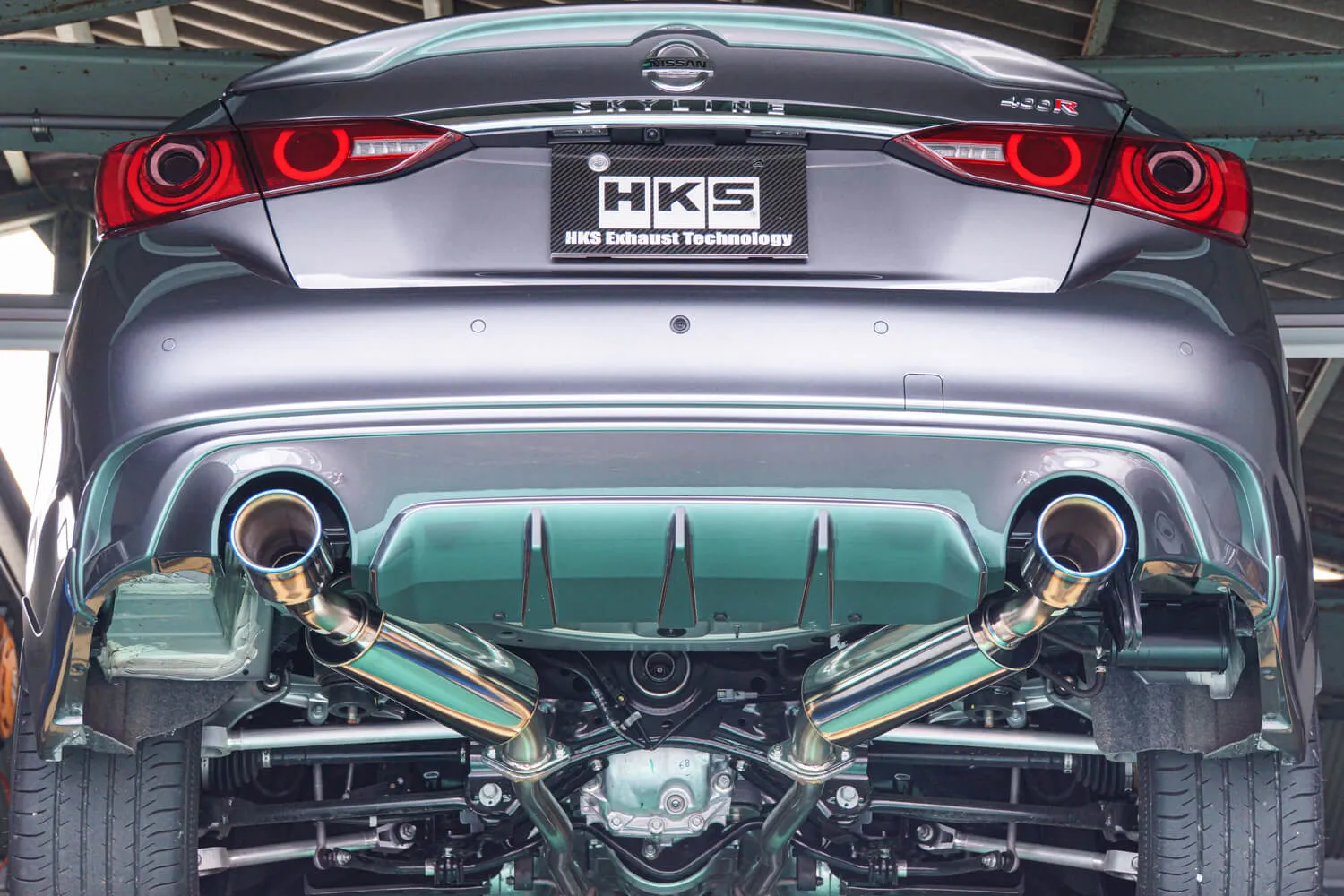 HKS 14-16 Infiniti Q50 LEGAMAX Premium Sports 5BA-RV37 400R MAIN (hks31021-AN012)