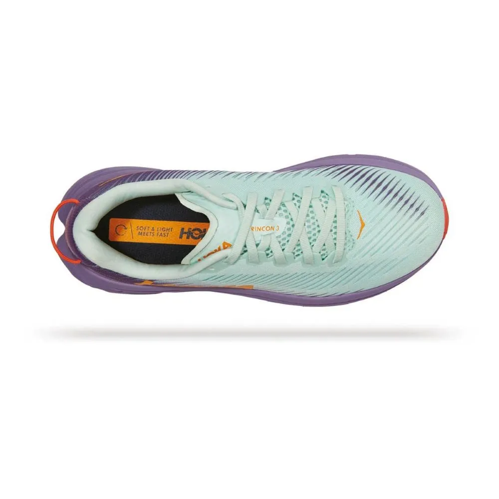 'HOKA' Women's Rincon 3 - Blue Glass / Chalk Violet