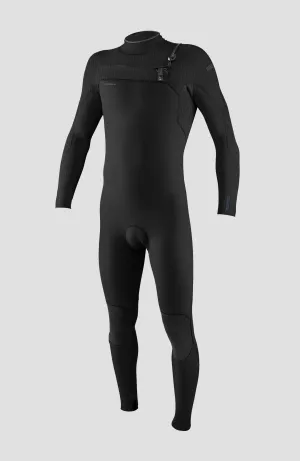 Hyperfreak Wind 3/2  Chest Zip Full Wetsuit | BLACK/BLACK