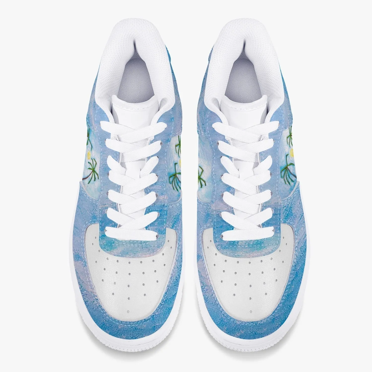 Island romance New Low-Top Leather Sports Sneakers