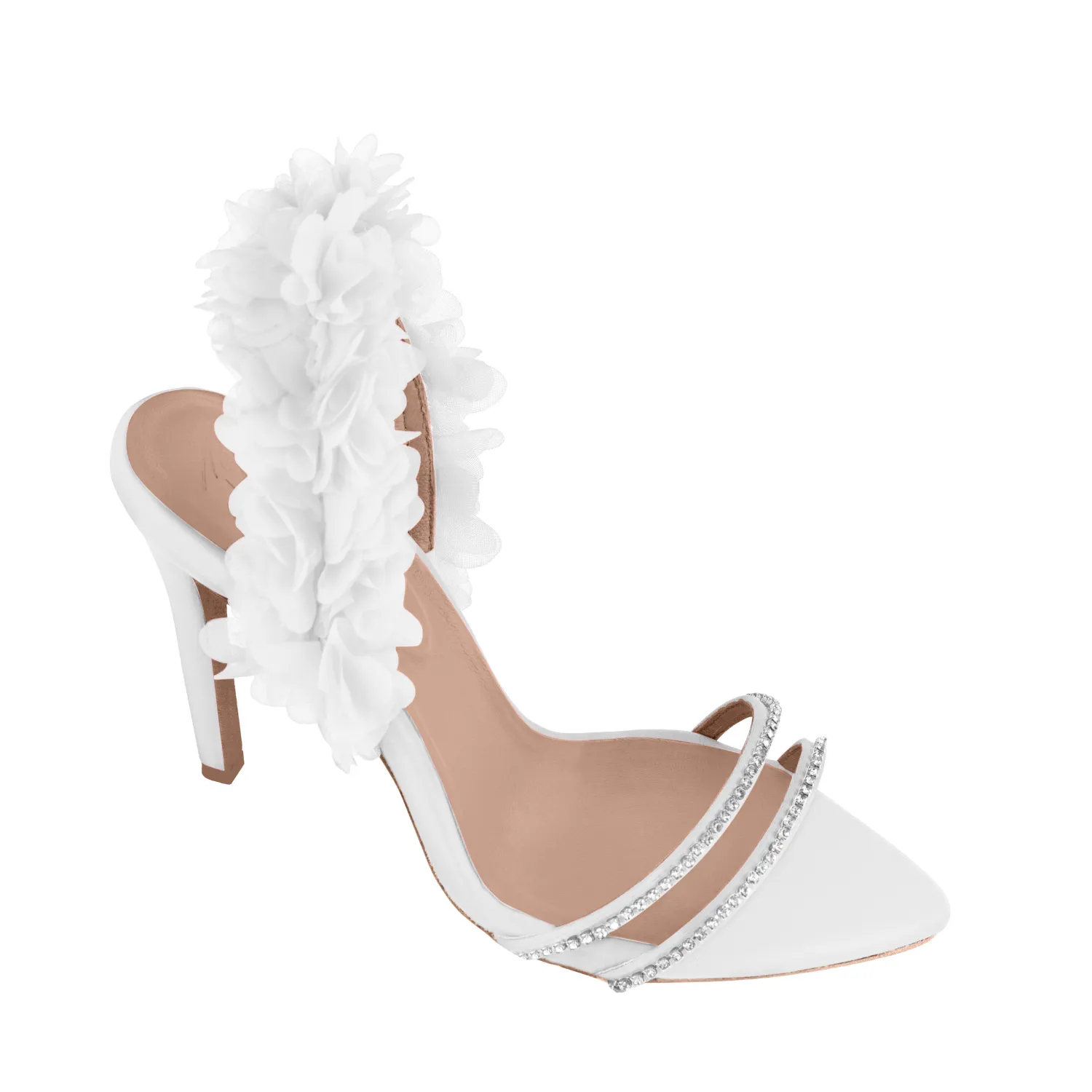 JOYA MAGICAL WHITE HEELS