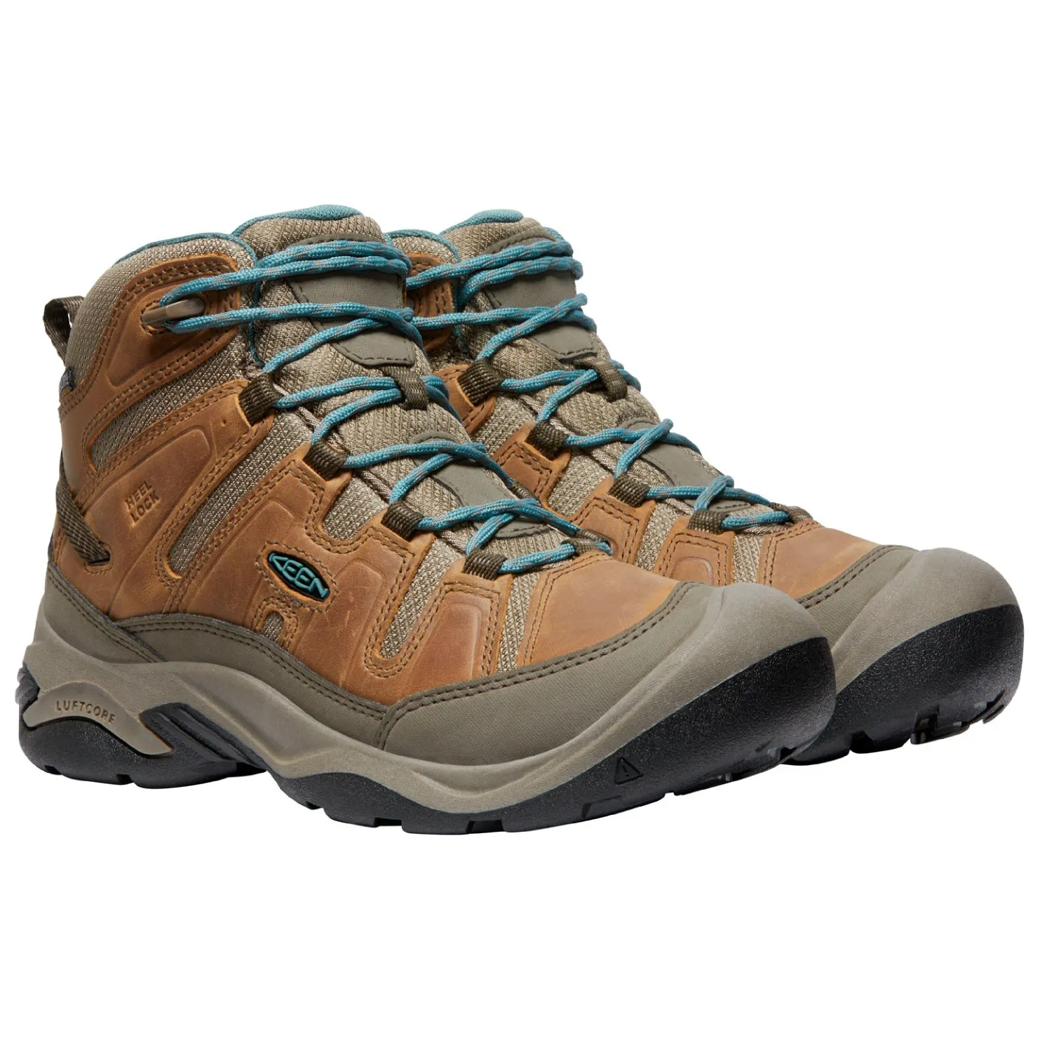 Keen Circadia Womens Walking Boots Coconut/North Atlantic