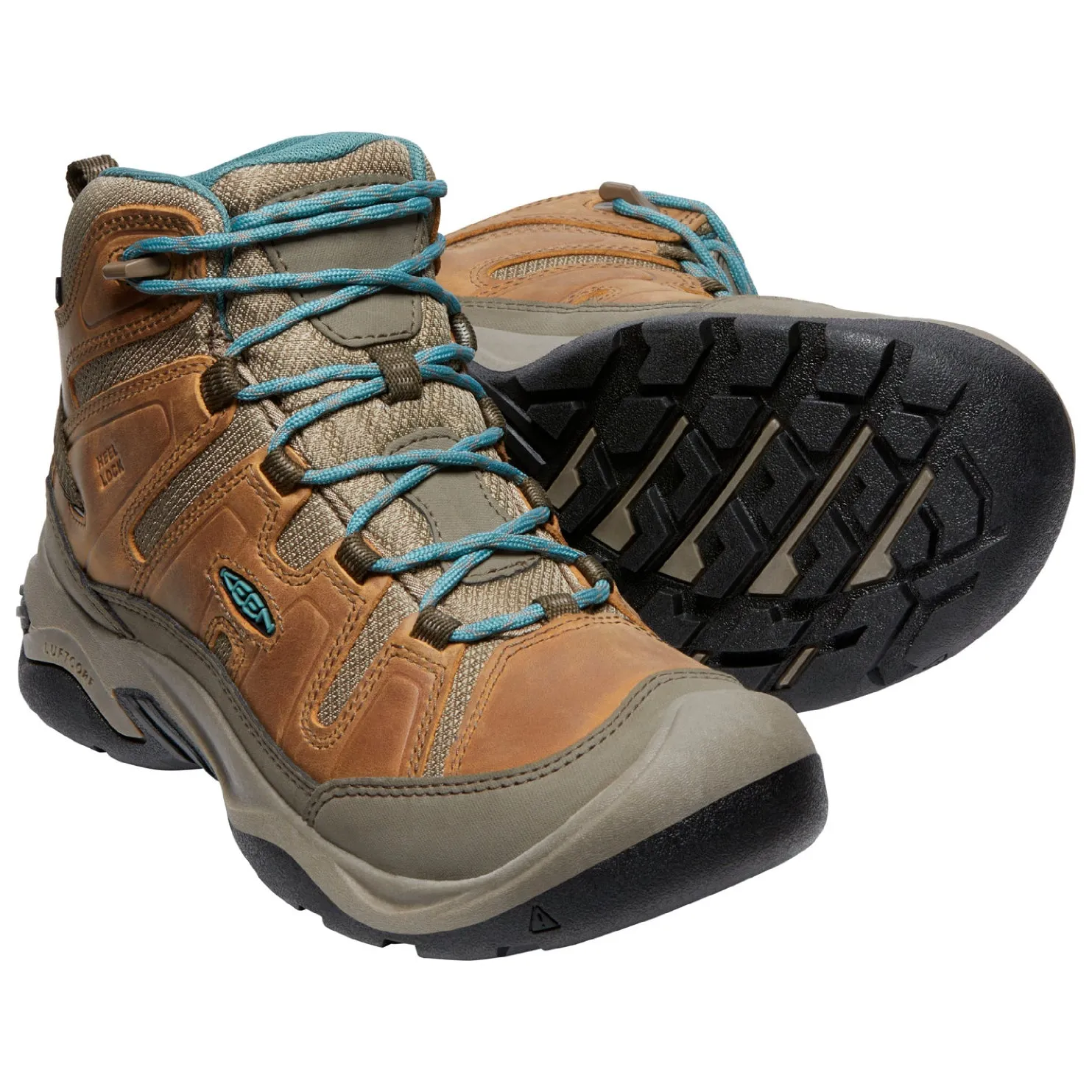 Keen Circadia Womens Walking Boots Coconut/North Atlantic