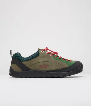 Keen Jasper Rocks Shoes - Dark Olive / Ponderosa Pine