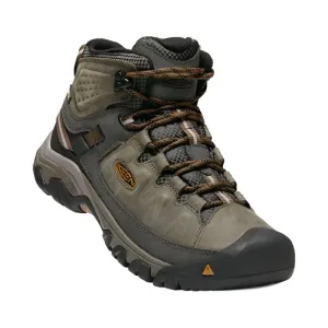 Keen Targhee III Mid Men's Waterproof Walking Boots - Black Olive/Golden Brown