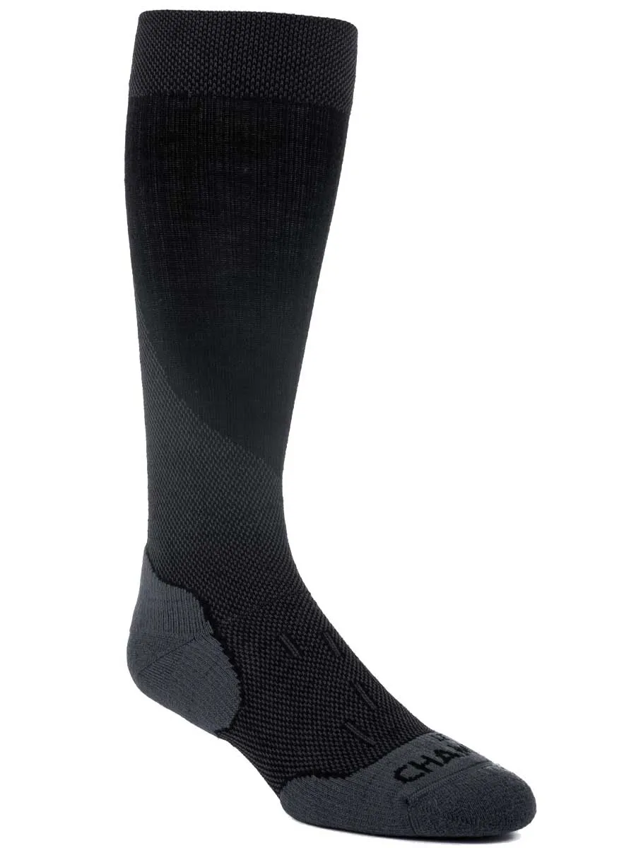 LE CHAMEAU Iris Socks - Perfect Everyday Lightweight Sock - Noir