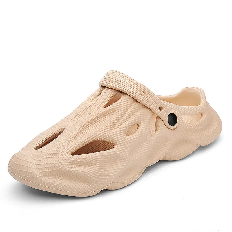 LionVII Unisex-Adult Coconut Trunk Style Clogs