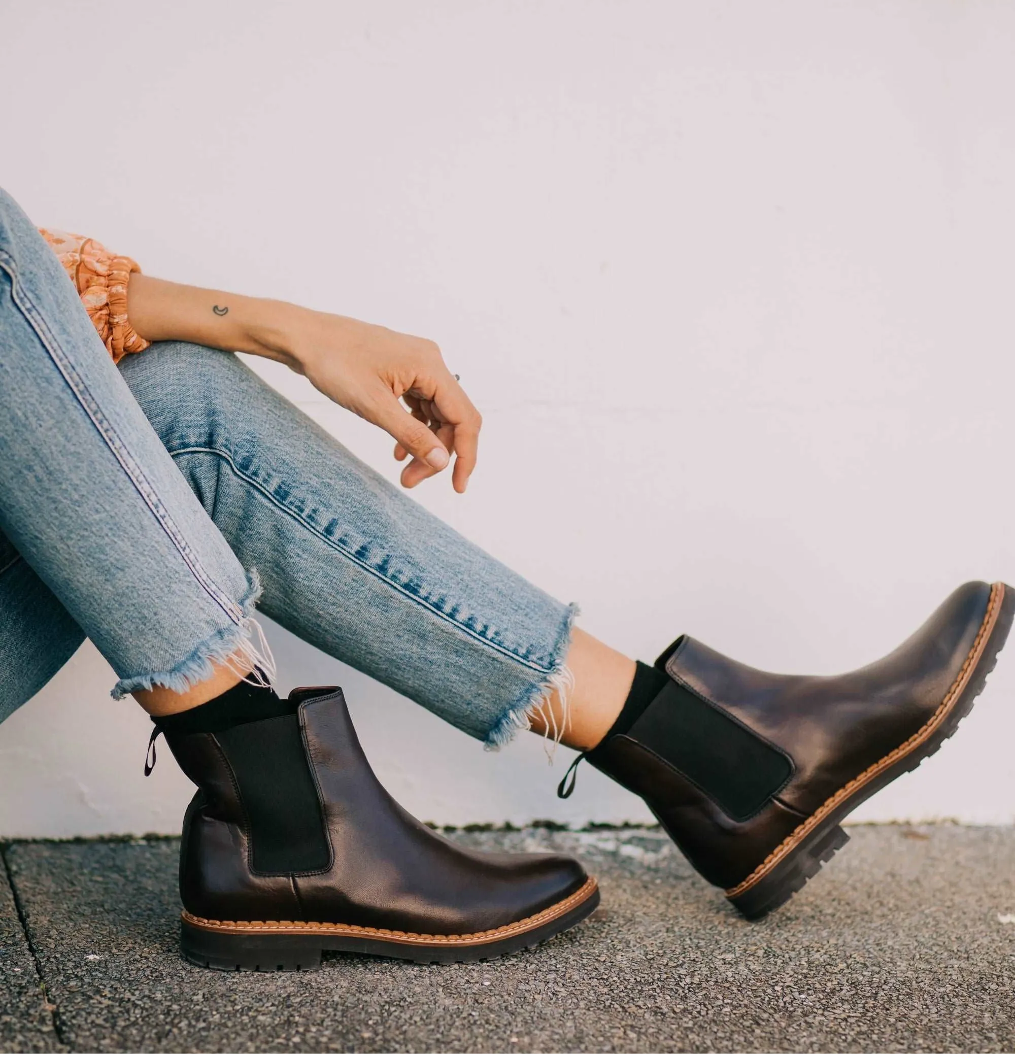 Luna Chelsea Boots - Choco Brown Leather