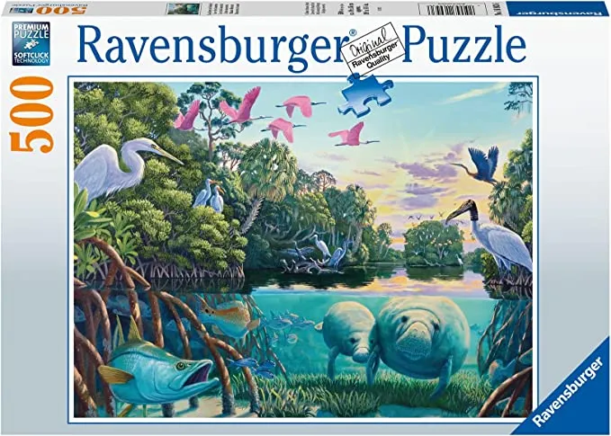 Manatee Moments 500 pc Puzzle