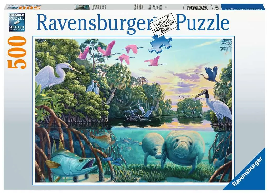 Manatee Moments 500 pc Puzzle