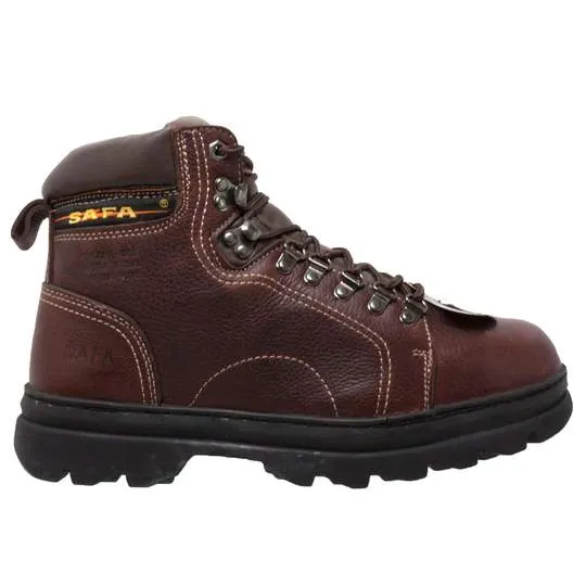 Men's 6" Metatarsal Hiker Brown Leather Boots