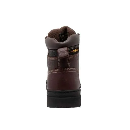 Men's 6" Metatarsal Hiker Brown Leather Boots