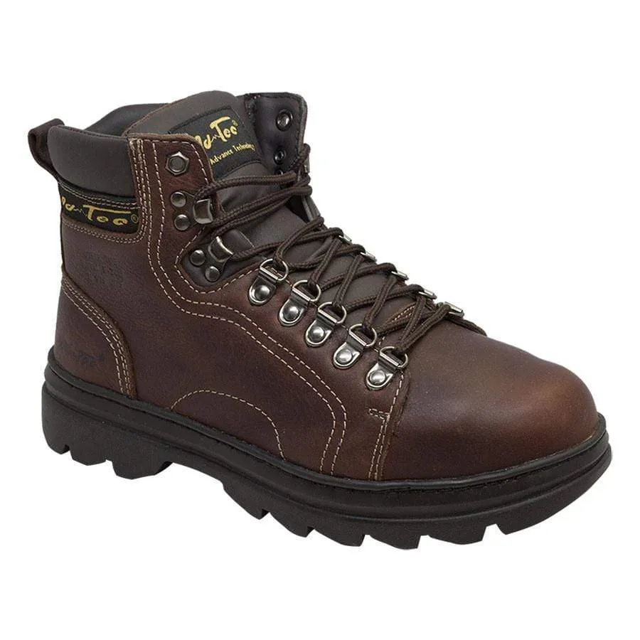 Men's 6" Metatarsal Hiker Brown Leather Boots