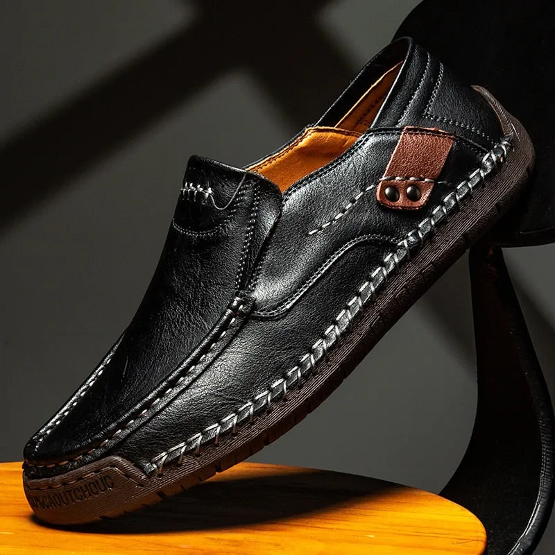 Men's Comfortable And Breathable Leather Shoes