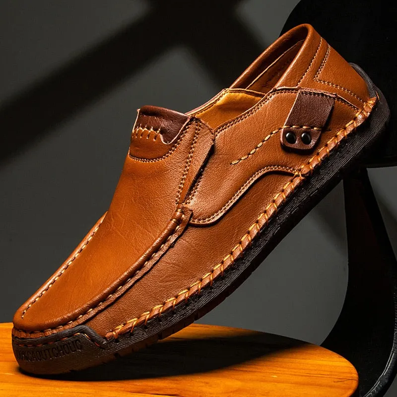 Men's Comfortable And Breathable Leather Shoes