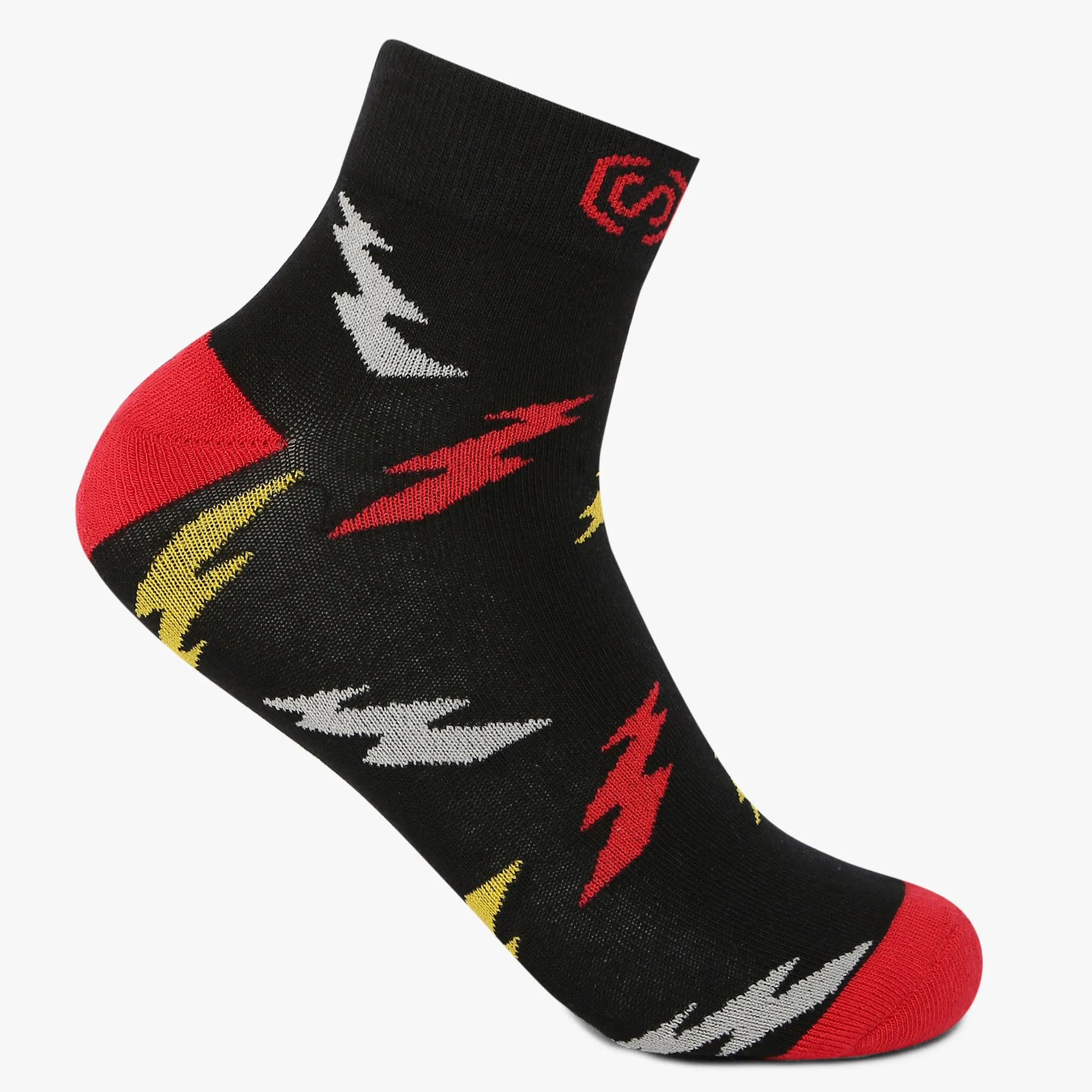 Mens Cotton Printed Socks (Pack of 2)