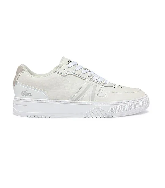 Men's L001 Leather Trainers White/Off White